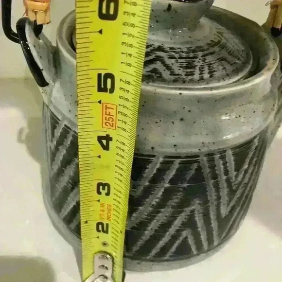 COPY - Ceramic Gray Teapot Made in Japan - Picture 9 of 10